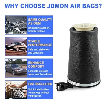 Amazon.com: JDMON 1PC Rear Air Spring Suspension Bag